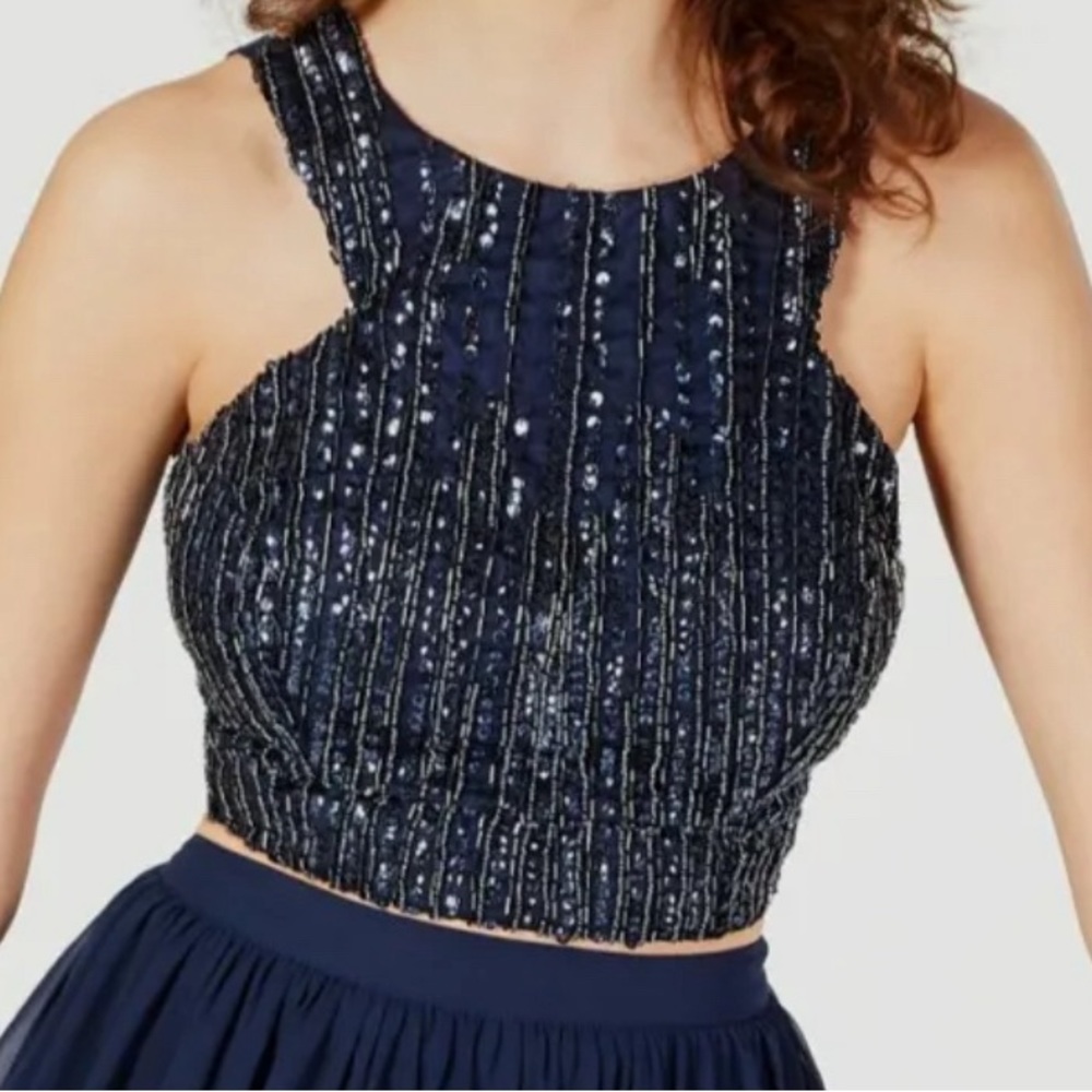 NWT- B. Darlin jrs. Crop Top 15/16